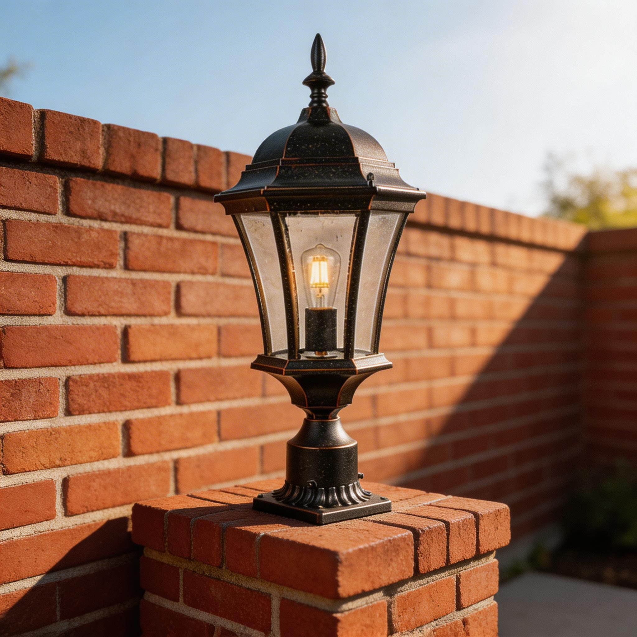 Energy Efficient LED Aluminum Pillar Lights for Outdoor Gate Column and Driveway
