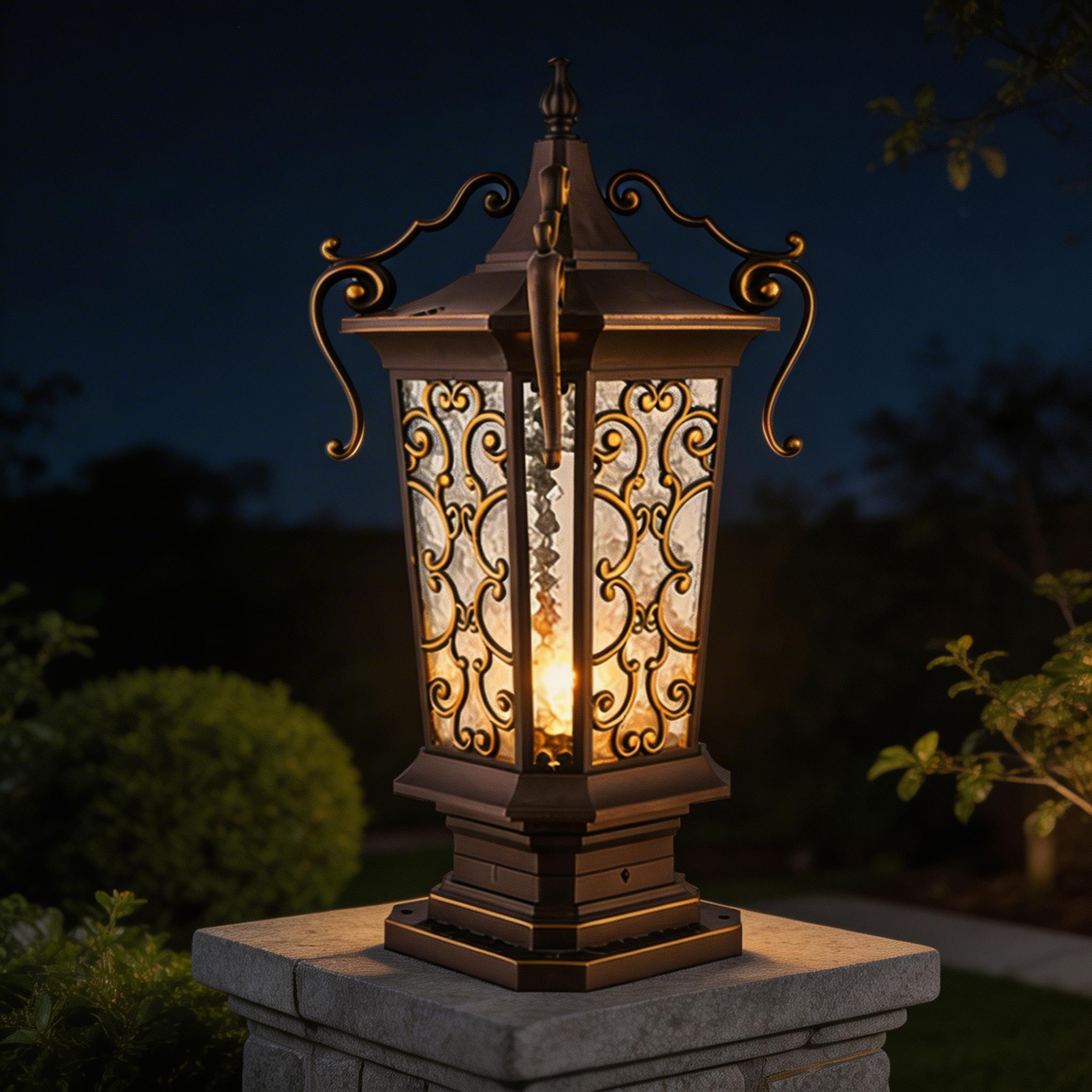 Premium Aluminum Post Lights for Garden Pillar, Fence Column and Landscape Design