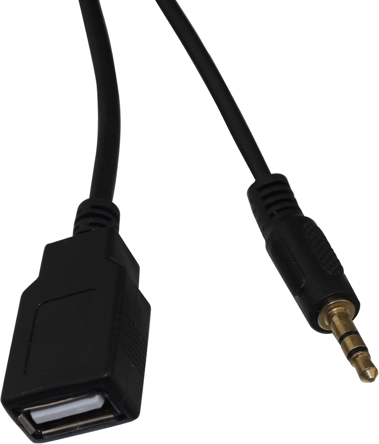 USB Aux Interface Adapter Charge Cable Compatible with Honda Accord Element 2003-2011 Odyssey CRV 2005-2011 Civic Ridgeline Pilot 2006-2011 City 2002-2011 Fit