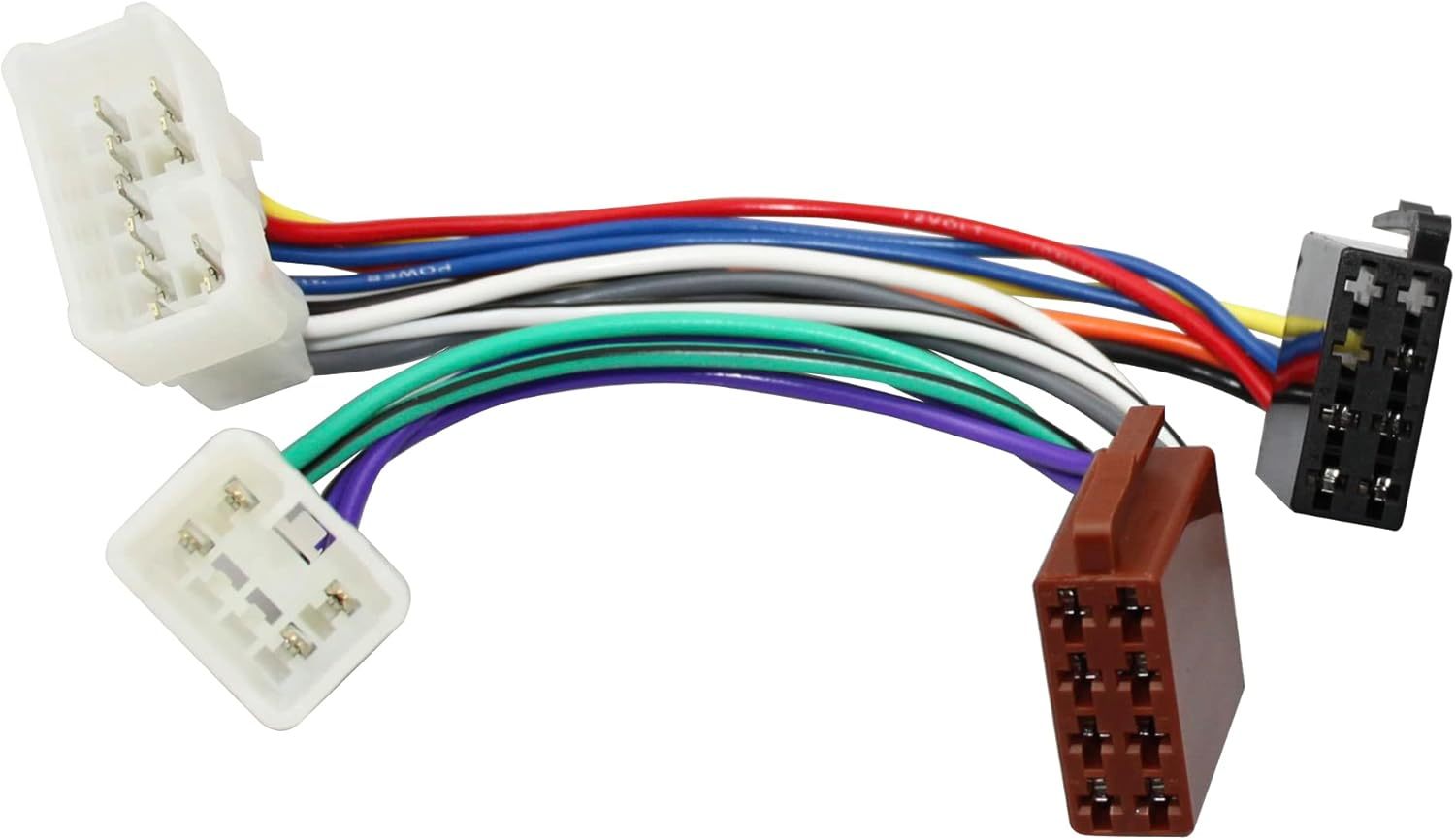 ISO Wire Harness Compatible with Toyota Factory Audio Stereo