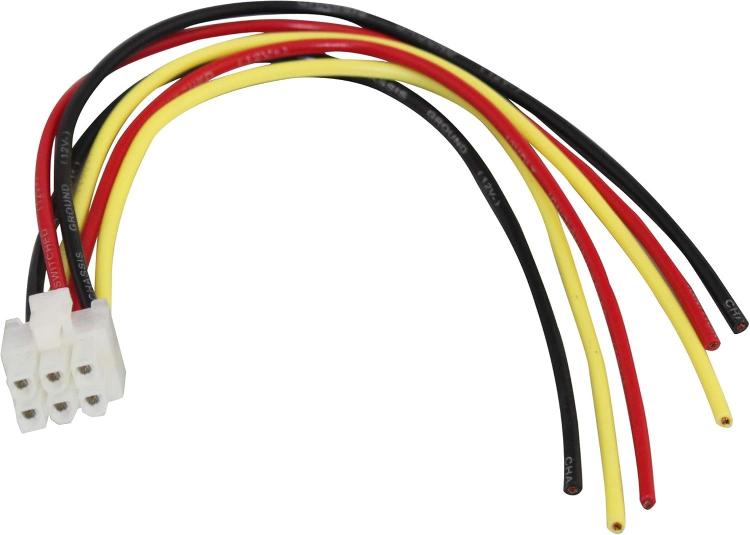 6 Pin High Level Input Plug Wire Harness for Alpine Amp Amplifier ERA G320 EQ