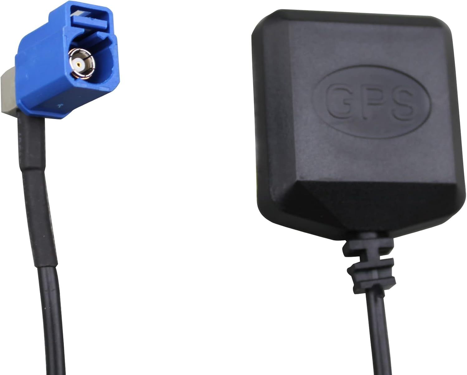 GPS Antenna Fakra C Right Angle Compatible with Ford SYNC Navigation Audi VW MFD2 RNS2 RNS-E 5M Long
