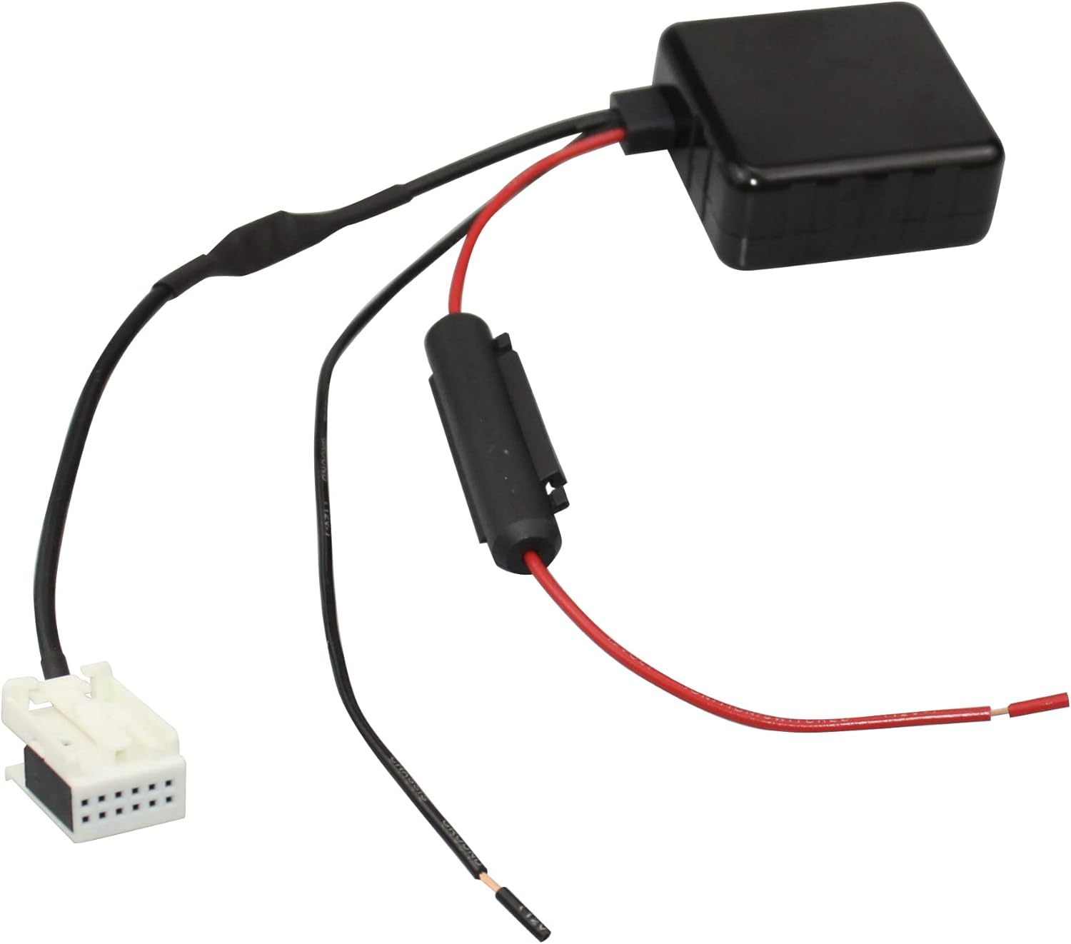 Bluetooth Module Compatible with BMW E60 E63 E65 E81 E82 E90 E91 E92 Stereo Aux Cable Car Audio Cable Compatible with iPod iPad Mini Pro iPhone with Filter