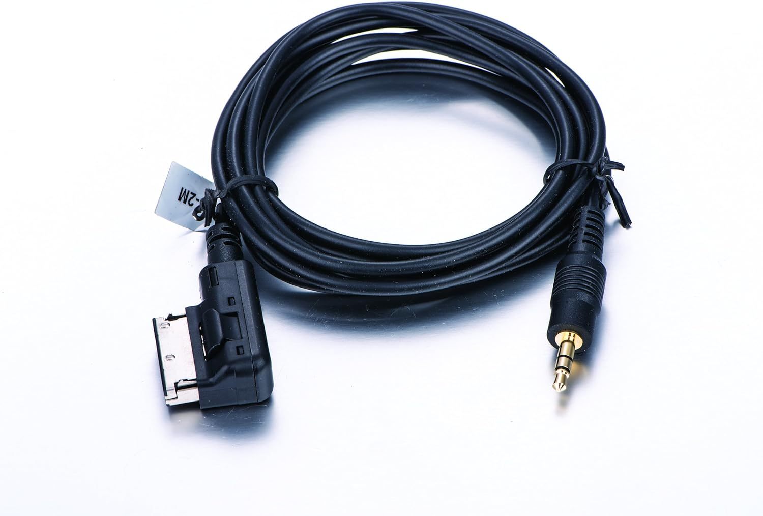 AUX Media Interface Cable Compatible with Mercedes Benz 2010-2016 MMI Socket 3.5mm Plug 120cm Long