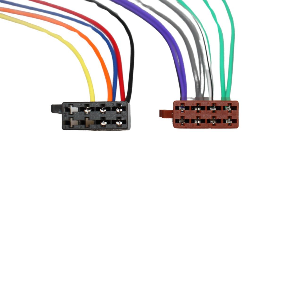 Universal Radio Stereo Wire Harness Adapter Plug for Vw Seat Passat Golf Polo