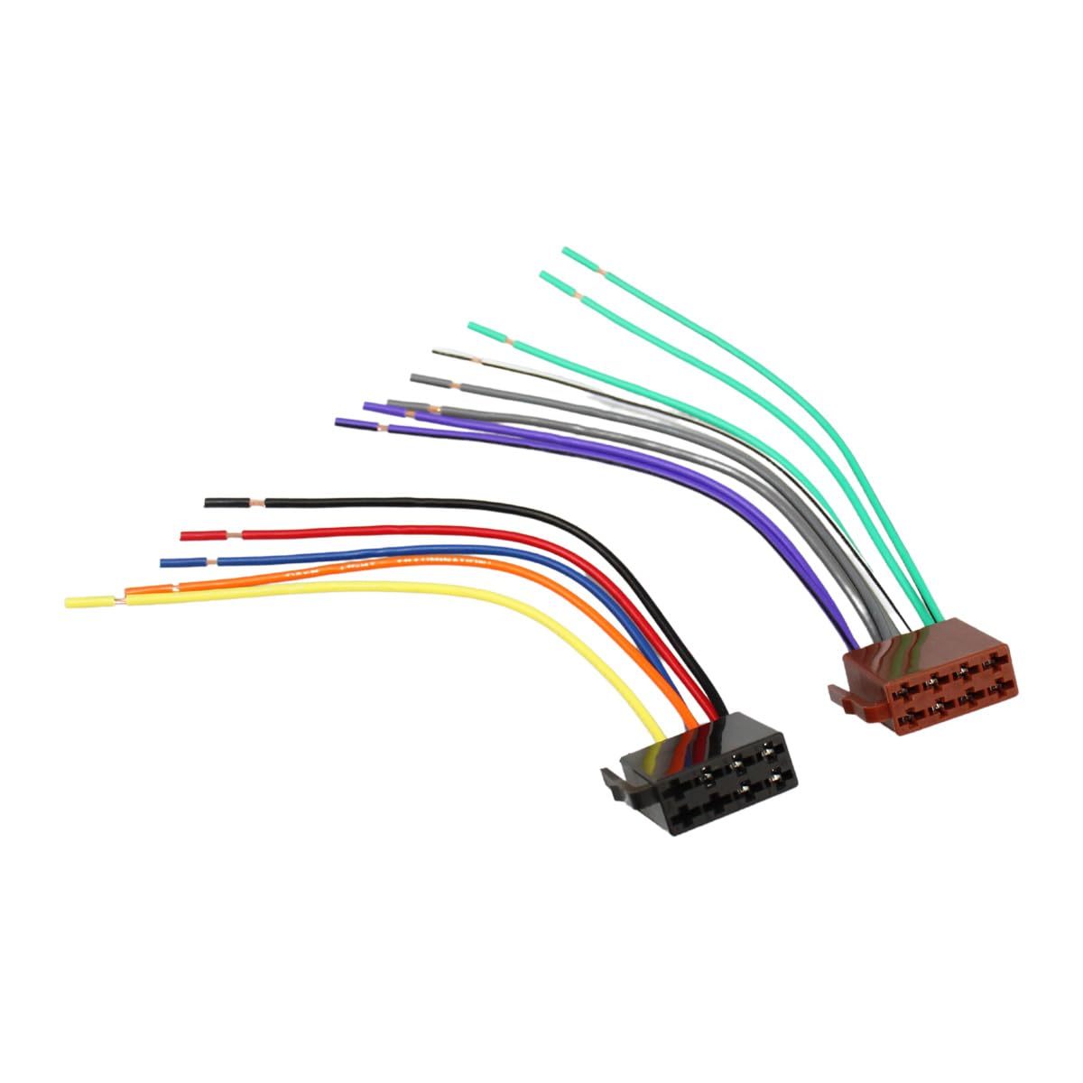 Universal Radio Stereo Wire Harness Adapter Plug for Vw Seat Passat Golf Polo