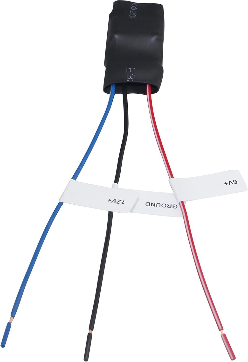 6V Rear View Backup Camera Retention Harness to Aftermarket Stereo for 07-15 Mazda