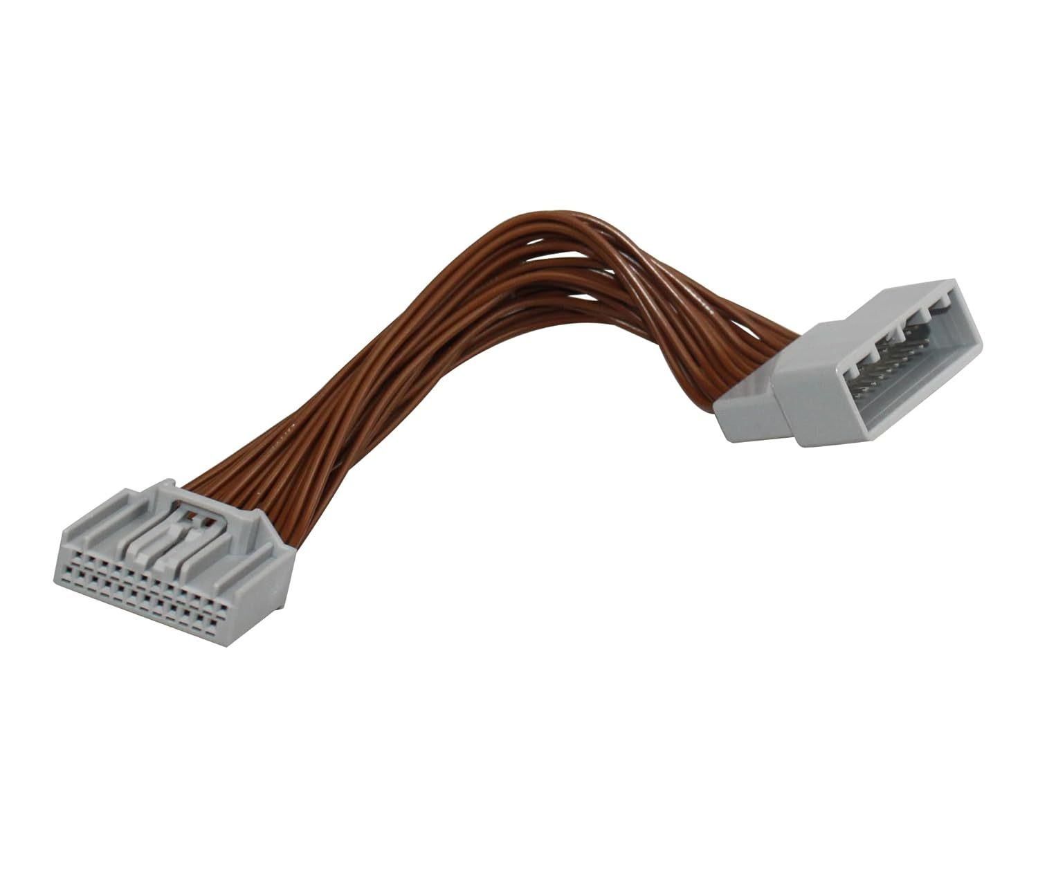 24Pin Full Pins Wire Harness for Honda Accord Aux CD Changer Navigation OFC Material 15CM SKHD24-11+21