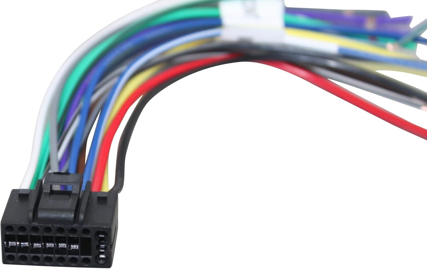 New Kenwood 2017 Into Stereo Wire Harness 16 Pin Aftermarket OEM Plug