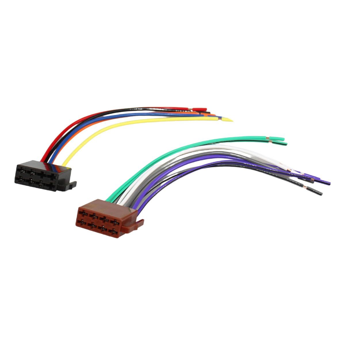 Universal Radio Stereo Wire Harness Adapter Plug for Vw Seat Passat Golf Polo