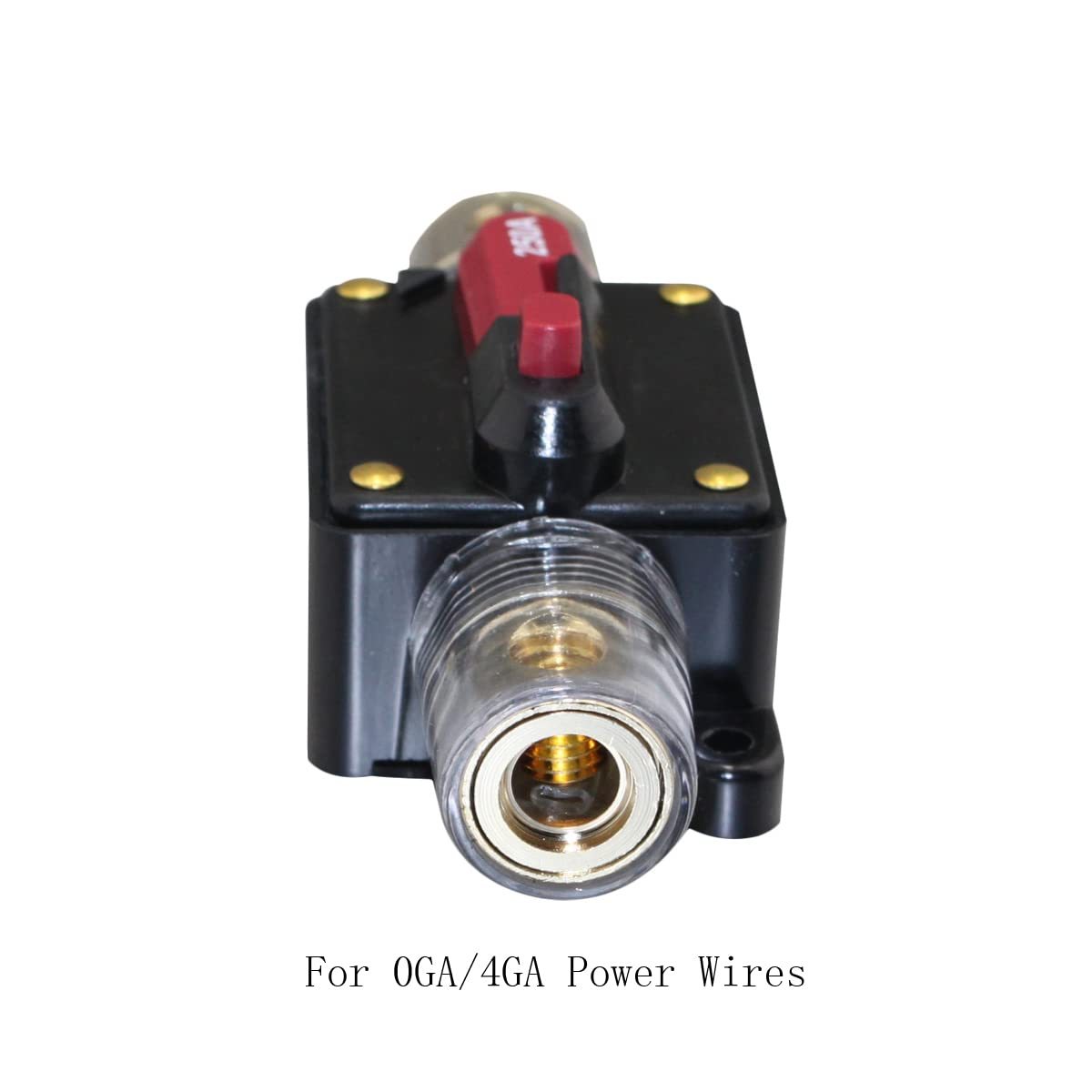 300A Circuit Breaker Fuse Holder for 12-48V Protection 0Ga 4Ga 8GA SKCB-04-0-300A