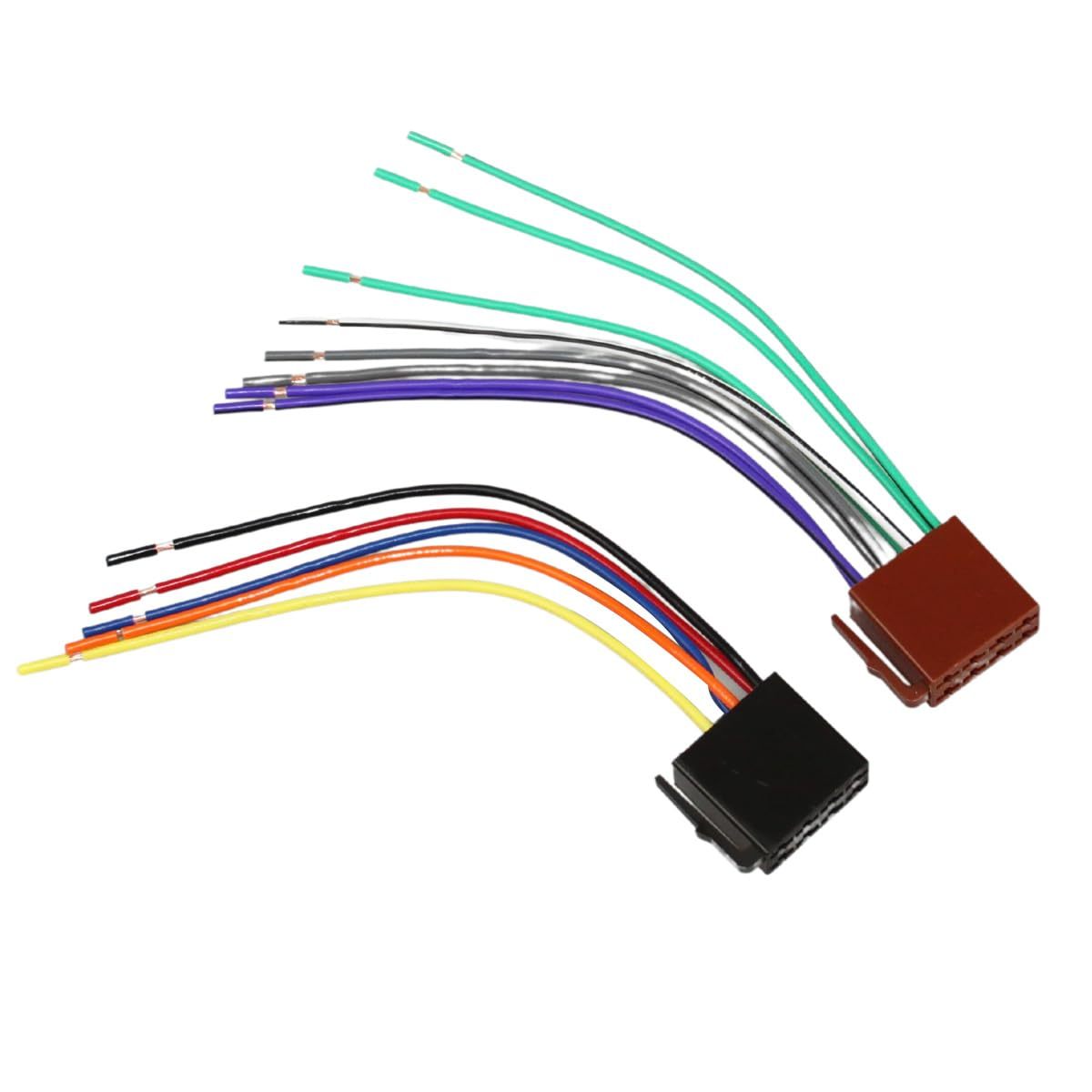 Universal Radio Stereo Wire Harness Adapter Plug for Vw Seat Passat Golf Polo