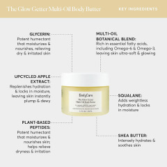 Private Label Glow Getter Whipped Botanical Oil Body Butter, Natural Firming Cream & Body Moisturizer with Shea Butter