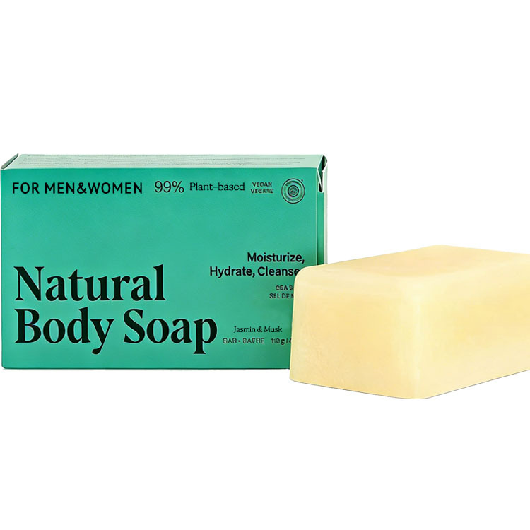 Custom Vegan Personal Care Products, Bath and Shower Body Soap Bar with Coconut Oil for Men Women,Cleanses, Moisturizes, and Nourishes Skin