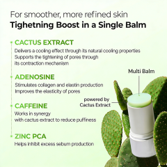 OEM Pore Relief Multi Balm Stick Natural Cooling &De-Puffing,Pore Tightening, Reduces Puffy Skin, Instant Cooling Skin Care Balm