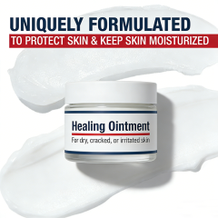 OTC Facility Custom Multi-Purpose Healing Ointment, Skin Protectant and Body Moisturizer For Dry, Cracked Skin, Chapped Lips, Minor Cuts and Burns, Advanced Moisturizing Barrier Cream