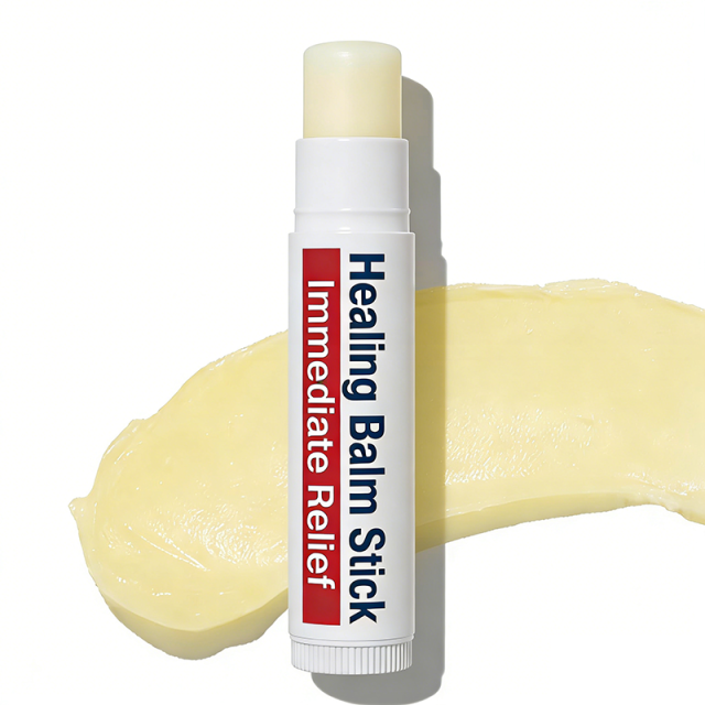 FDA GMP Skincare Manufacturer ODM Healing Balm Stick for Immediate Relief from Chapped, Chafed, Dry Skin, Multi-purpose Skin Protectant with Avocado Oil and Shea Butter
