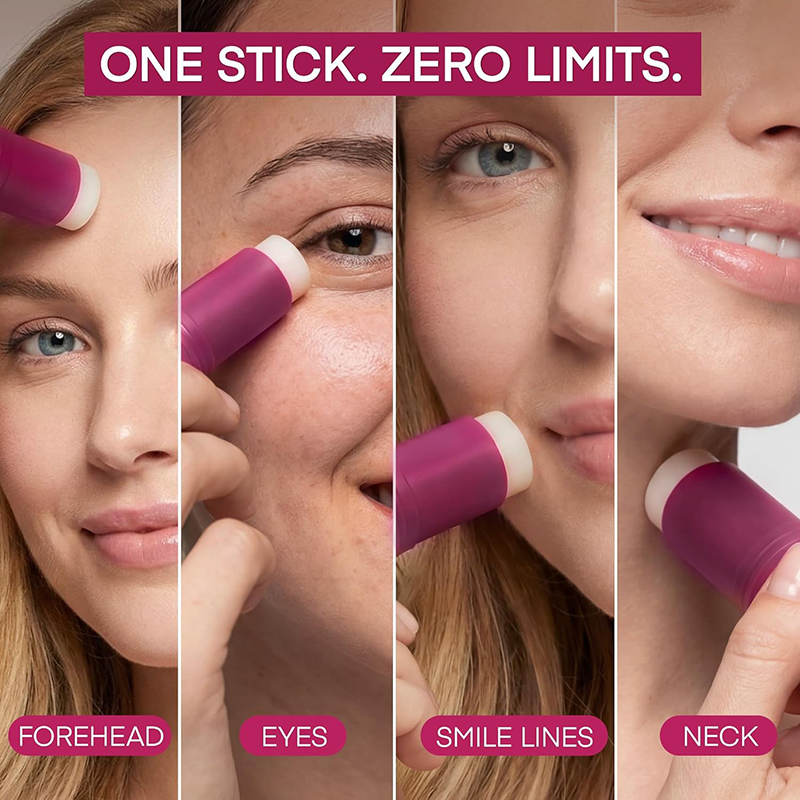 OEM Anti Aging Skincare Calcium Multi Balm Stick Collagen Wrinkles Stick for Firming & Reducing Wrinkles for Eye Neck & Face