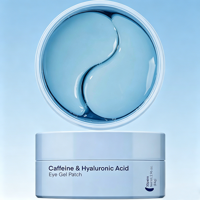 Private Label Vegan Under Eye Patches for Dark Circles Naturals Hyaluronic Acid Eye Gels Mask-Reduce Wrinkles Puffy & Bags