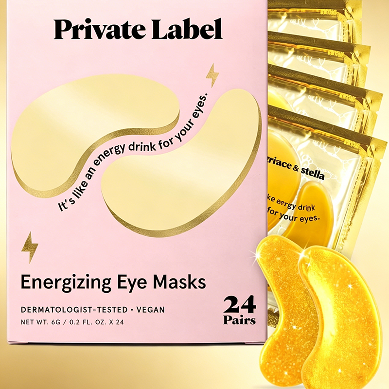 Custom Eye Anti-Aging Care Product Under Eye Mask Eye Gel Patches for Dark Circles, Puffy Eyes, Undereye Bags, Soothing Wrinkles