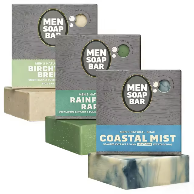 OEM Bar Soap for Body Hands Hair Face,Perfumed Cold Soap Bar for Sensitive Skin, Gently Cleanses Moisturizes Men Women's Skin
