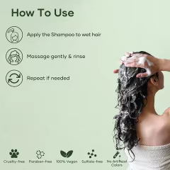 FDA Facility Private Label Premium Hair Thickening Shampoo for Men Women Suitable for Fine Hair Boost Hair Density