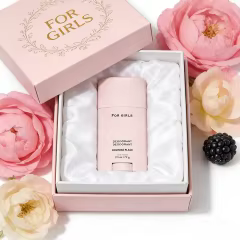 OEM Aluminum Free Natural Deodorant for Girls Women's Deodorant with Shea Butter, Coconut Oil 24-Hour Odor Control Perfume Scent