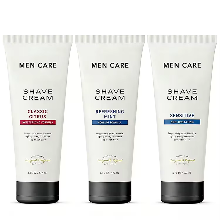 OEM Sensitive Shaving Cream with Aloe Soothes Dry Skin, Superior Beard Shaving Products No Irritation, Smooth Shave Gel for Men