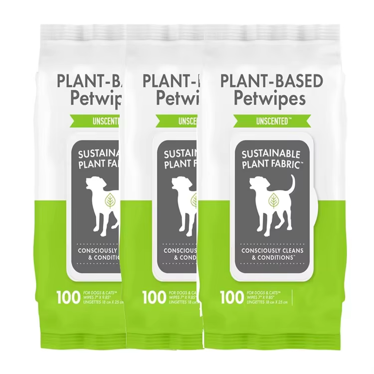 OEM Gentle Dog Paw Cleaner Wipes for Body Ears Face Coat Alcohol-free Hypoallergenic Pet Wipes Private Label
