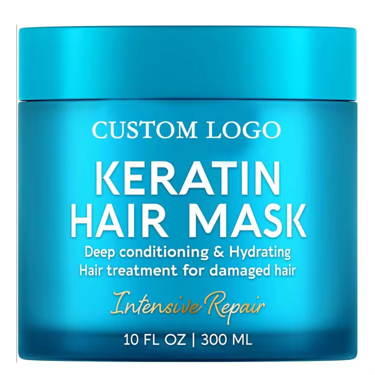 OEM Deep Conditioning Hair Mask for Damaged Dry Hair Treatment Keratin Hair Care for Hydrating Growth Repair Moisturizing