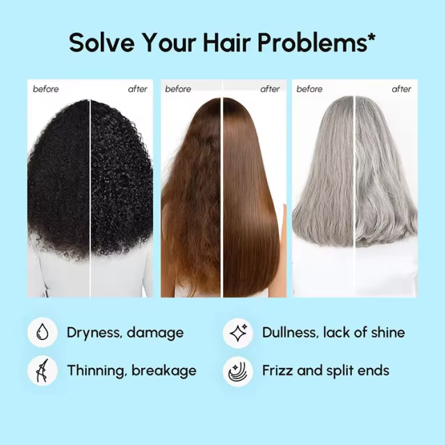 OEM Deep Conditioning Hair Mask for Damaged Dry Hair Treatment Keratin Hair Care for Hydrating Growth Repair Moisturizing