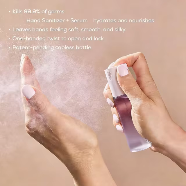 OEM Hand Sanitizer Spray Plant-Based Hypoallergenic, Quick-drying and Moisturizing on the Go Hand Sanitizer for Kids Adults