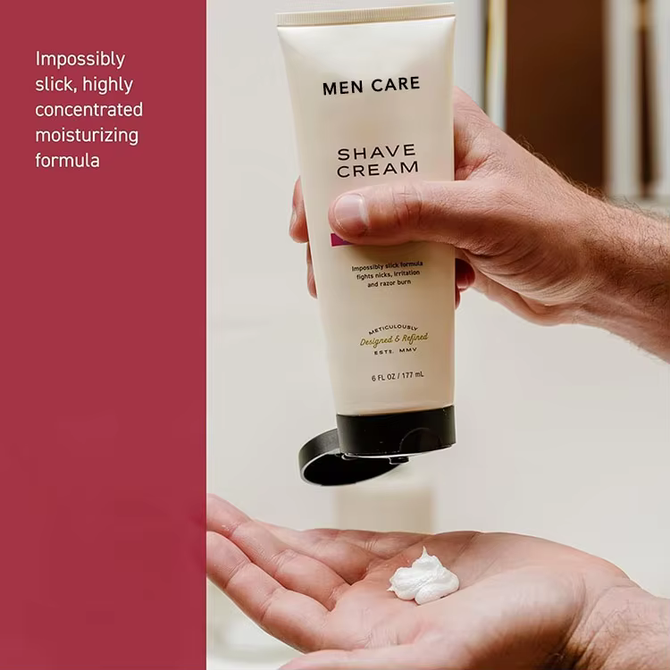OEM Sensitive Shaving Cream with Aloe Soothes Dry Skin, Superior Beard Shaving Products No Irritation, Smooth Shave Gel for Men