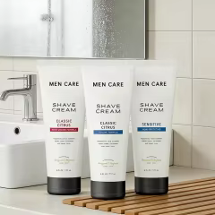 OEM Sensitive Shaving Cream with Aloe Soothes Dry Skin, Superior Beard Shaving Products No Irritation, Smooth Shave Gel for Men