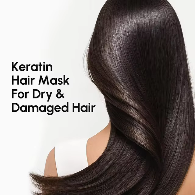 OEM Deep Conditioning Hair Mask for Damaged Dry Hair Treatment Keratin Hair Care for Hydrating Growth Repair Moisturizing