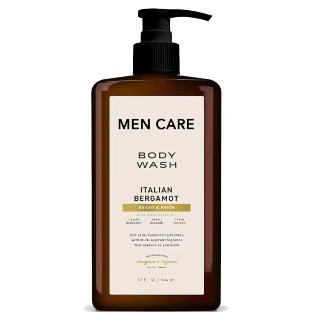 GMP Facility Custom Men SkinCare Product Rich-Lathering Body Wash Fresh Cologne Scent Cleans,Moisturize and Nourish Skin