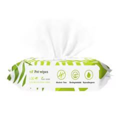 OEM Gentle Dog Paw Cleaner Wipes for Body Ears Face Coat Alcohol-free Hypoallergenic Pet Wipes Private Label
