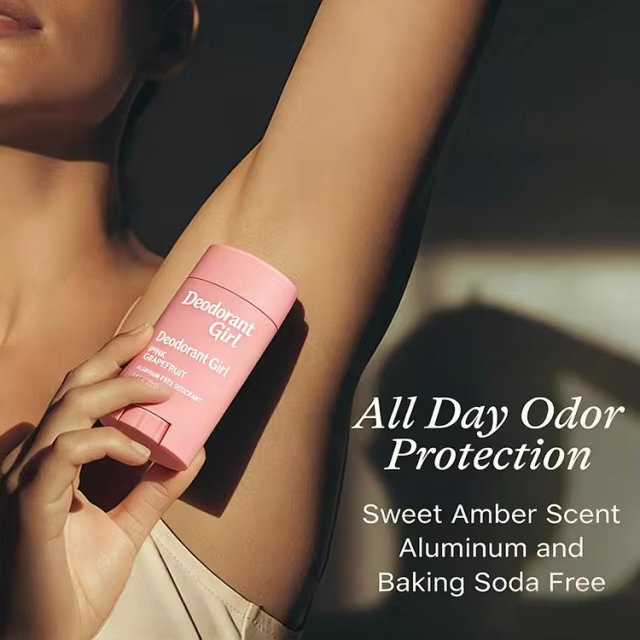 OEM Aluminum-Free Baking Soda-Free Deodorant for Girl Women Long-Lasting Odor Protection Natural Antiperspirant with Magnesium