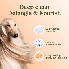 Custom Manufacturing Private Label Dog Deshedding Shampoo Deep Cleansing PH-Balanced Alcohol-free Shampoo Conditioner for Dogs