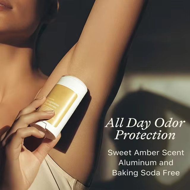 Custom Manufacturing Aluminum-Free Deodorant for Women Natural Odor Protection Antiperspirant with Coconut Shea Butter Vanilla