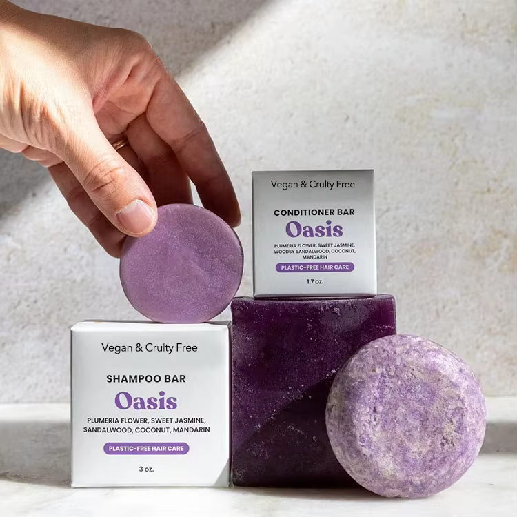 Custom Premium Conditioner Bar for Strengthening, Nourishing Hair Care, Natural Growth Support, Scalp Cleanse & Frizz Control