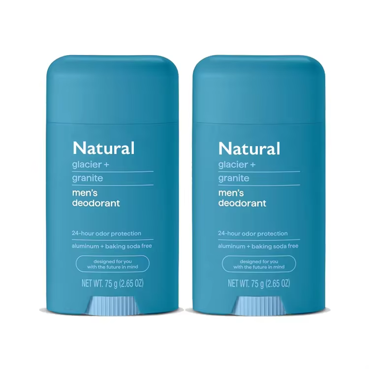 Private Label Whole Body Deodorant 48 Hour Odor Control Aluminum Free Baking Soda Free Antiperspirant Stick for Men