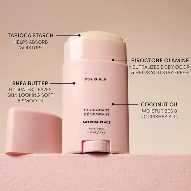 Natural Deodorant Manufacturer Women's Roll-on Deodorant Stick with Shea Butter Coconut Oil Invisible Clean, Fresh, PH Balanced