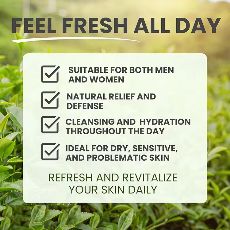 OEM Tea Tree Lavender Body Wash Helps Soothe Itchy Dry Skin Antibacterial & Antifungal Support for Body Odors and Acne
