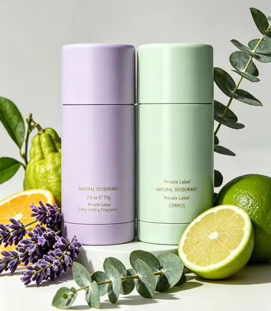 Custom Manufacturing Private Label Premium Deodorant Controls Sweat & Odor, Keeping Underarms Dry and Fresh