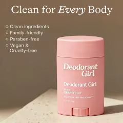 OEM Aluminum-Free Baking Soda-Free Deodorant for Girl Women Long-Lasting Odor Protection Natural Antiperspirant with Magnesium