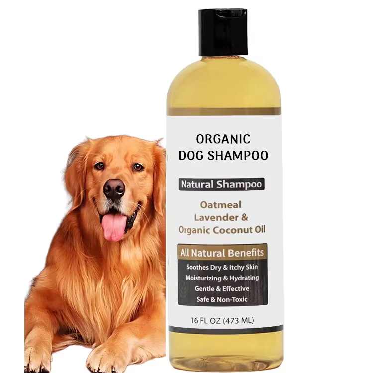 OEM All Natural Hypoallergenic Dog Deodorizing Shampoo with Aloe Oatmeal Soothing for Dry Itchy Allergy Sensitive Skin