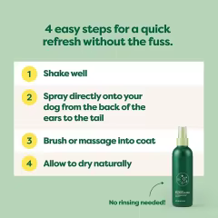 GMP Factory Custom Dog Deodorizing Spray Natural Conditioning & Odor-Eliminating Perfume Spray No Rinse Detangler Spray for Dog
