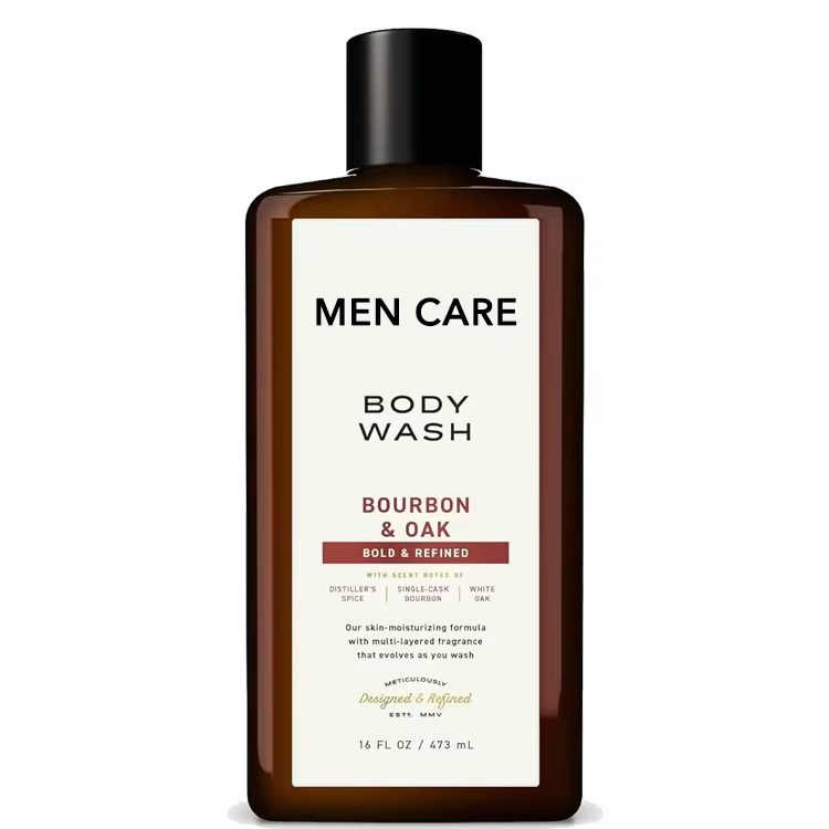 GMP Facility Custom Men SkinCare Product Rich-Lathering Body Wash Fresh Cologne Scent Cleans,Moisturize and Nourish Skin