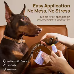 GMP Private Label Natural Paw Balm for Dogs Cats Soothing Lick Safe Moisturizing and Healing Dry Cracked Paws Cat Paw Wax Balm